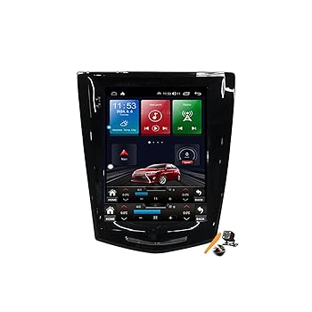 【中古】【未使用】Ts6,YLOXFW Android 14.0ラジオ2 Din車載ステレオ適用 Ca-dillac ATS ATSL XTS SRX CTS 2011-2019 GPS Navigation 9.7インチタッチスクリーンイ