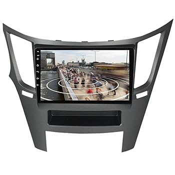 【中古】Android 11 タッチスクリーンナビゲーターカーラジオ ダブルディン 9 インチ 車の自動再生 に適用 スバルアウトバックインプレッサレガシー2009-