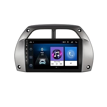【中古】【未使用】車のステレオラジオ 用RAV4用20012002-2006WiFi BT 8GRAM + 128GROM DSP 2 Din Android10.04Gカーラジオマルチメディアビデオプレーヤー オーデ