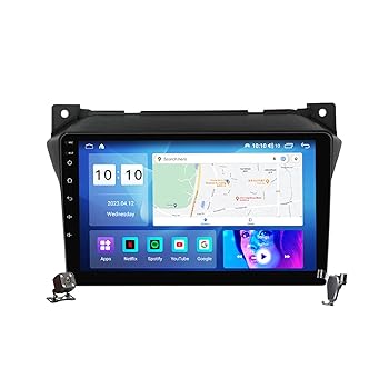 【中古】YLOXFW Android 12.0ラジオ2 Din車載ステレオある4G WiFi SWC DSP Carplay適用 Suzuki Alto 2009-2020 GPS Navigation 9インチタッチスクリーン