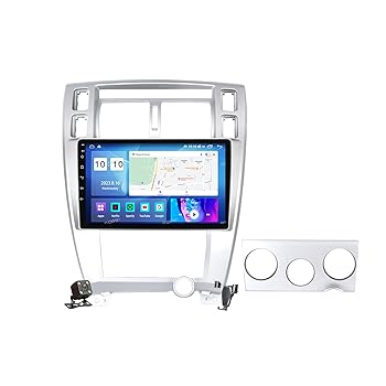 【中古】YLOXFW Android 12.0ラジオ2 Din車載ステレオある4G 5G WiFi SWC DSP Carplay適用 Hy-undai Tucson 2006-2014 GPS Navigation 10.1インチタッチ