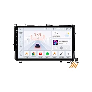 【中古】YLOXFW Android 13.0ラジオ2 Din車載ステレオ適用 Corolla 11 Auris E180 2017-2018 GPS Navigation 9インチタッチスクリーンイヤホンマルチメデ