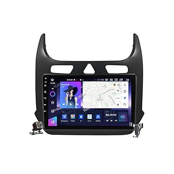 【中古】【未使用】YLOXFW Android 12.0ラジオ2 Din車載ステレオある4G 5G WiFi SWC DSP Carplay適用 Cobalt 2011-2018 GPS Navigation 9インチタッチスクリーンイ
