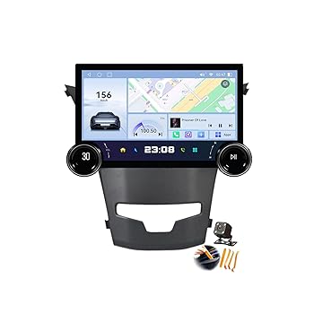 【中古】8core 4+64gb,YLOXFW Android 14.0ラジオ2 Din車載ステレオ適用 S-sangYong Actyon 2 2013-2017 GPS Navigation 11.8インチタッチスクリーンイヤ|AJIMURA-SHOP