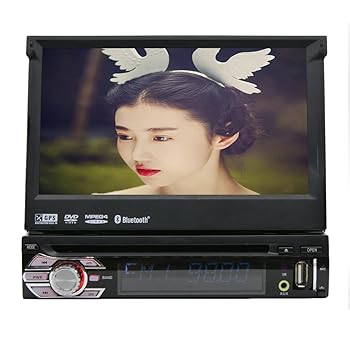 【中古】【未使用】EinCar 1din 車載DVDプレーヤー ユニバーサルCD DVDモニター 1080Pビデオプレーヤー 800*480 マルチメディアMp4/Mp3/CD/VCD/DVD/MPEG4/JPG/PDF等