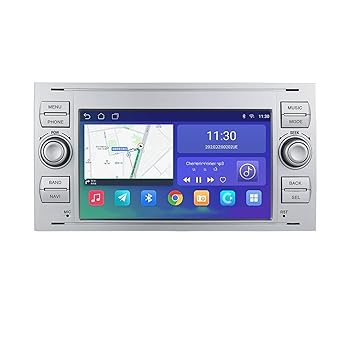 【中古】【未使用】車のステレオラジオ フォード用フォーカス用モンデオ用S-maxC用MAX用クーガ用ギャラクシー用フィエスタ用トランジット用フュージョンラジオマル