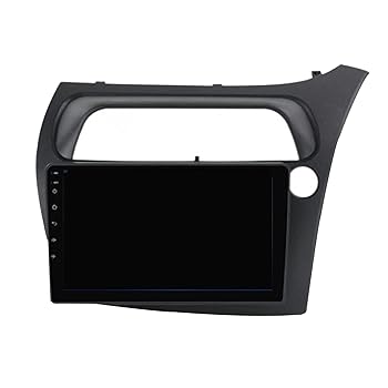 【中古】為にホンダ シビック 2006 2007 2008 2009 2010 2011オーディオ一体型ナビ9インチ ダブルディン CarPlay&Android Autoオリジナルのハンドル コ|AJIMURA-SHOP