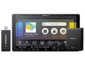 【中古】カロッツェリア9V型楽ナビAVIC-RQ920-DC+VREC-DS810DC前後ドライブレコーダーセット