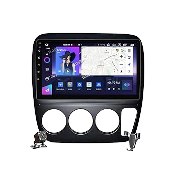【中古】【未使用】YLOXFW Android 12.0ラジオ2 Din車載ステレオある4G 5G WiFi SWC DSP Carplay適用 H-onda CR-V 1997-2001 GPS Navigation 9インチタッチスクリー