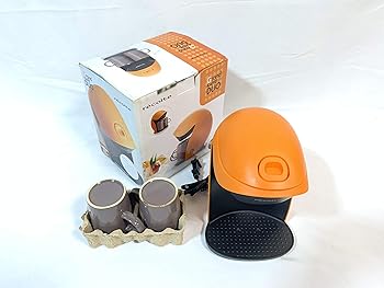 【中古】レコルト コーヒーメーカー グランカフェデュオ オレンジ GKD-1OR