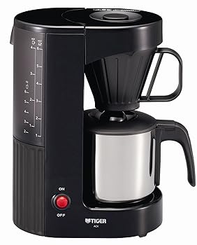 【中古】タイガー コーヒーメーカー カフェブラック 6杯用 ACX-S060-KQ|AJIMURA-SHOP
