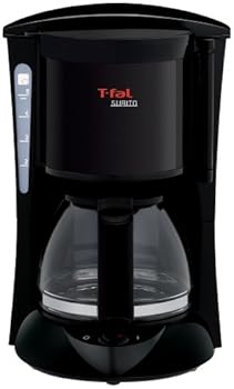 【中古】T-fal 【シンプルで使いやすい】 コーヒーメーカー スビト ソリッドブラック CM1538JP