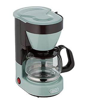 【中古】【未使用】【Toffy/トフィー】 4カップコーヒーメーカー K-CM1 (ペールアクア) ドリップ式 自動保温機能 ガラスポット メッシュフィルター付き レトロ かわ 11,222円