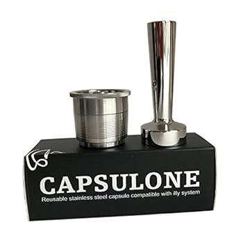 【中古】Capsulone ステンレスフィルタ コーヒーカプセル互換性illyコーヒー機