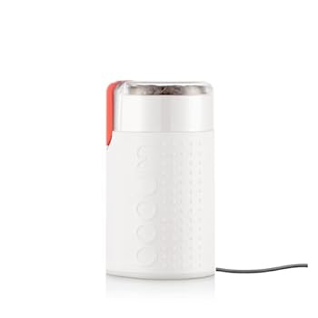 【中古】BODUM ボダム コーヒーミル 電動ミル BISTRO ビストロ 電動式コーヒーグラインダー オフホワイト カッター刃 コンパクト 【正規品】 11160-913JP