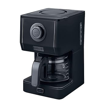 【中古】Toffy トフィー アロマドリップコーヒーメーカー リッチブラック K-CM5-RB