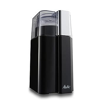 【中古】メリタ(Melitta) コーヒーミル 電動 バリエ ピアッツァ 【プロペラ式/ステンレス刃/ワンタッチ操作/長押しで挽き目調節/お手入れ簡単/ブラシ付/ 6,083円