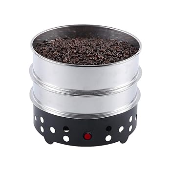 【中古】Bounabay コーヒー豆クーラー コーヒー焙煎冷却機 二重層 600ｇ 業務用 家庭用100-110V