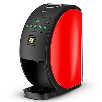 【中古】Nestle(ネスレ) ネスカフェ ゴールドブレンド バリスタ 50[Fifty] コーヒーメーカー (1台5種類のメニュー/Bluetooth) SPM9639 800ml レッド