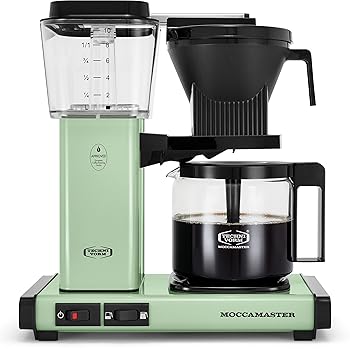 【中古】Moccamaster 53925 KBGV Select 10優勝杯 珈琲製造会社 ピスタチオグリーン 40薬局衡オンス 10優勝杯 1.25L