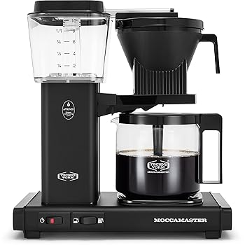 【中古】Moccamaster 53948 KBGV Select 10優勝杯 珈琲製造会社 引っ敷き黒いこと 40薬局衡オンス 1.25リッター