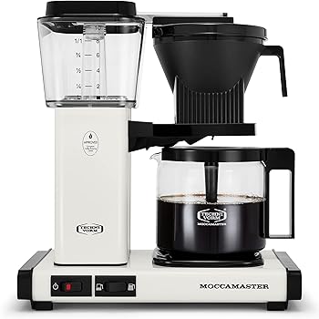 【中古】Moccamaster 53933 KBGV 選りわける 10優勝杯 珈琲製造会社 象牙色 40薬局衡オンス 1.25リッター