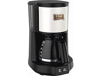 【中古】ティファール コーヒーメーカー 0.6L/5杯用 選べる2つのモード ドリップ式 「コーヒーメーカー メゾン スノーホワイト」 CM4901JP