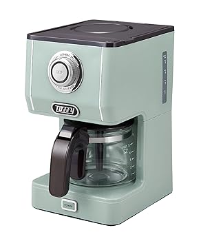 【中古】【Toffy/トフィー】 アロマドリップコーヒーメーカー K-CM5 (ペールアクア) 公式限定先行発売カラー ドリップ式 蒸らし機能 自動保温機能 ガラス