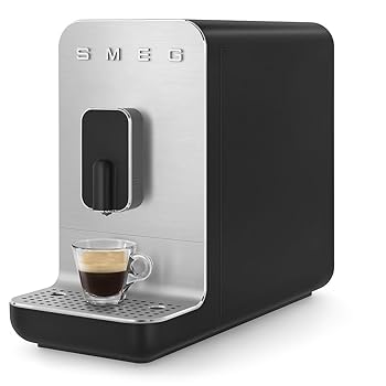 【中古】Smeg BCC01BLUS 全自動小銃珈琲器械 黒いこと