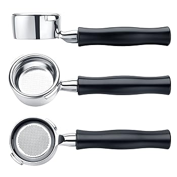 【中古】Normcore ボトムレスポルタフィルター Gaggia 58mm用 ステンレススチールヘッドとフィルターバスケット、人間工学に基づいて設計された陽極酸化