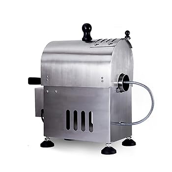 【中古】珈琲焙煎機電気珈琲豆焙煎機 304 ステンレス鋼鋼身寄り用ガスコーヒーコーヒー、栗、南京豆、禾穀類、ベーキング用