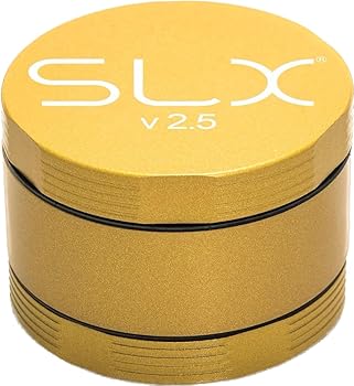【中古】【未使用】SLX Grinder v2.5 Small Size 50mm グラインダー スモールサイズ (イエロー)