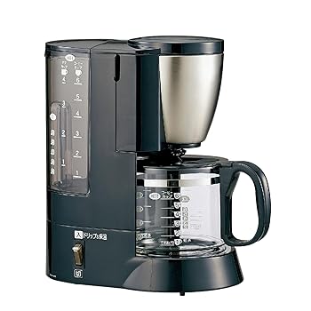 【中古】【未使用】コーヒーメーカー 6杯用 メッシュフィルター付 EC-AS60-XB