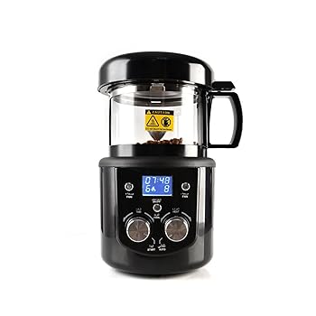 【中古】【未当て嵌める】WJW 珈琲豆焙煎機 自然調整能力のあるな身寄り用エアコーヒーロースター タイマー焙煎熱すると送風とり備える A