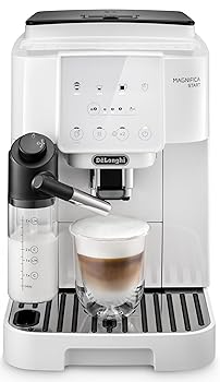 【中古】De’Longhi (デロンギ) 全自動コーヒーマシン マグニフィカスタート ECAM22062W コーヒーメーカー エスプレッソマシン 全4メニュー ラテクレマシ