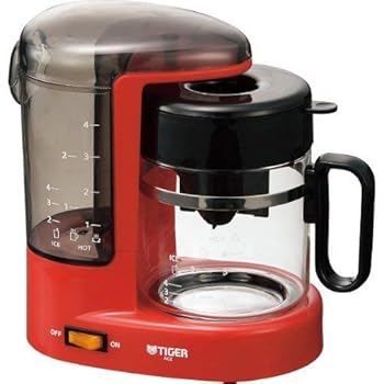 【中古】【未使用】タイガー コーヒーメーカー(4杯用) RU アーバンレッド｜AJIMURA-SHOP