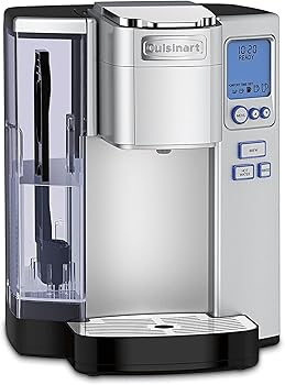 【中古】【未当て嵌める】Cuisinart (クイジナート) 珈琲製造会社 シングル待遇 74薬局衡オンス リザーバー 珈琲器械 放送番組能力のあるな醸造酒\u0026温水ディスペンサー ス