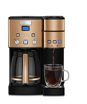 【中古】【未当て嵌める】Cuisinart (クイジナート) シングル奉公 + 12優勝杯珈琲製造業者 3つの大きさ:6薬局衡オンス、8薬局衡オンス、10薬局衡オンス、ステンレス鋼スチール写真、SS-15CP