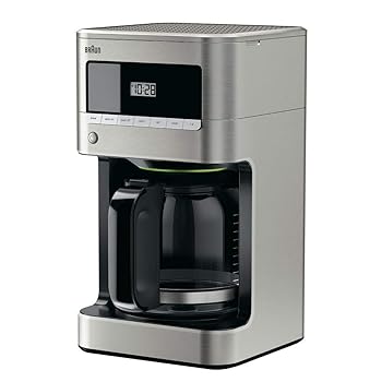 【中古】【未当て嵌める】赤銅色 KF7070 BrewSense ドリップグラスコーヒーメーカー 12優勝杯 ステンレス鋼スチール写真