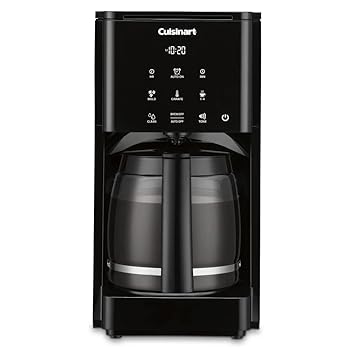 【中古】【未当て嵌める】Cuisinart DCC-T20 14優勝杯 放送番組能力のある珈琲製造会社 タッチスクリーン、黒いこと