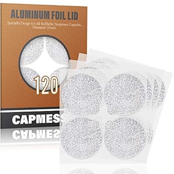 【中古】CAPMESSO コーヒーカプセル ホイルシール - アルミニウム蓋ホイルステッカー ネスプレッソオリジナルカプセル 詰め替え可能ポッド ネスプレッソ｜AJIMURA-SHOP