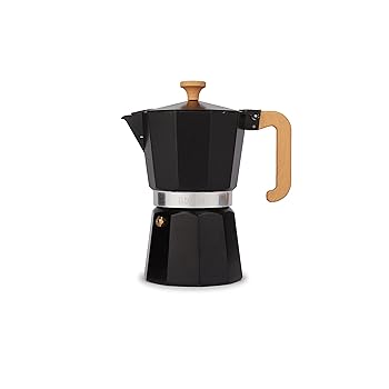 【中古】【未使用】エスプレッソメーカー ブラック ラ カフェテリア