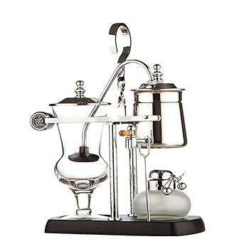 【中古】平衡にするサイホン式 珈琲製造業者 ，ベルギー/ベルギーの飛び切りロイヤルファミリーバランスサイフォン/サイホン珈琲製造業者 ティーハ