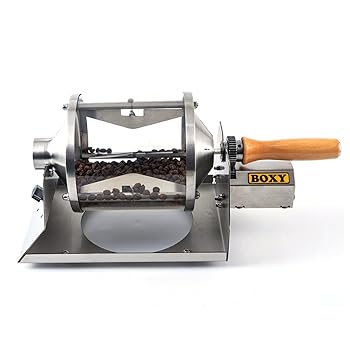 【中古】自動小銃コーヒーロースターマシン、屁っ放り珈琲豆焙煎機珈琲豆ベーカー、身寄りまたは珈琲販売店での当て嵌めるの利得のステンレス鋼鋼ロースター