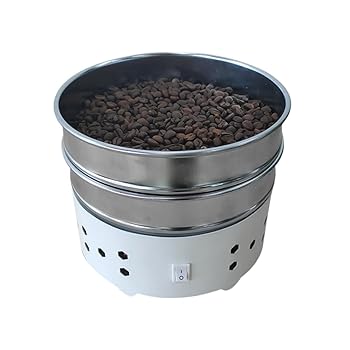 【中古】【未使用】KCNNコーヒークーラー コーヒー豆クーラー コーヒー焙煎冷却機 コーヒー焙煎冷却 コーヒーロースター急冷コーヒー豆ホームカフェ焙煎用 二重層
