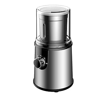 【中古】【未使用】Giawkca 電動コーヒーミル コーヒーグラインダー 電動ミル ステンレス鋼製 ３モードあり 挽き方調節 一台多役 豆＆お茶＆穀物＆米 大容量 取り外