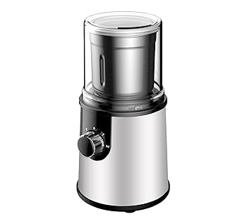 【中古】【未使用】Giawkca 電動コーヒーミル コーヒーグラインダー 電動ミル ステンレス鋼製 ３モードあり 挽き方調節 一台多役 豆＆お茶＆穀物＆米 大容量 取り外｜AJIMURA-SHOP