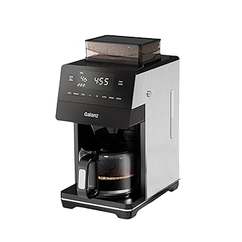 【中古】【未当て嵌める】Deerou新御出座し珈琲器械 熱っぽいと冷ややかさのデュアルブリューグラインダーコーヒーマシン 全自動小銃珈琲器械 珈琲製造会社 エスプレ