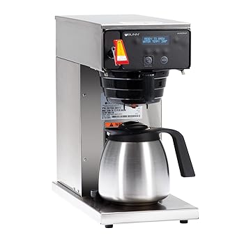 【中古】【未当て嵌める】BUNN 38700.0011 axiom-dv-tcデュアル起電力自動小銃Commercial Thermal Coffee Brewer、黒いこと/ステンレス鋼