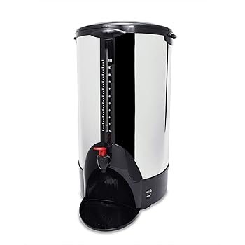 【中古】Coffee Pro CP100 URN/珈琲製造業者 100優勝杯 13-1/2in x 12-1/2in x 23in ステンレス鋼スチール写真